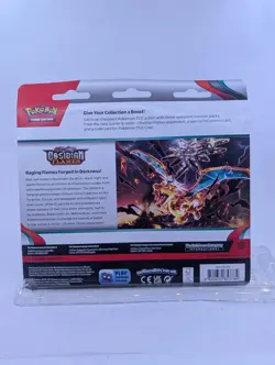 Pokemon TCG: Obsidian Flames 3 Pack Blister - Eevee 820650853784 - Image 2