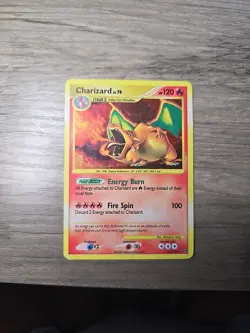 LP/MP - Pokemon Charizard 103/100 Stormfront Holo Rare - Image 1