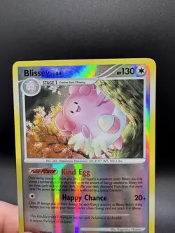 Pokemon TCG Blissey 5/123 Reverse Holo Rare Mysterious Treasures - MP - Image 3