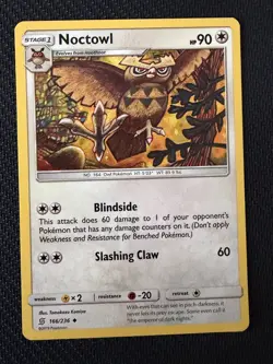 Noctowl~ Tomokazu Komiya Gallery~ Pokemon Cards - Image 1