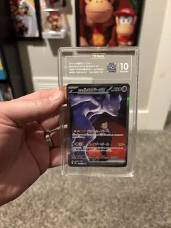 Pokemon Mega Dream Mewtwo EX SAR 237/193 TAG 10 Japanese - Image 1
