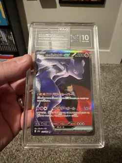Pokemon Mega Dream Mewtwo EX SAR 237/193 TAG 10 Japanese - Image 3