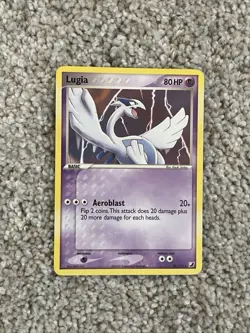 Pokemon TCG card Lugia Unseen Forces 29/115 Non-Holo - LP - Image 1
