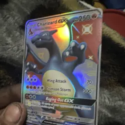 Pokemon Charizard Hidden Fates Shiny Vault Shiny Holo GX Card SV49/SV94 250 HP - Image 3