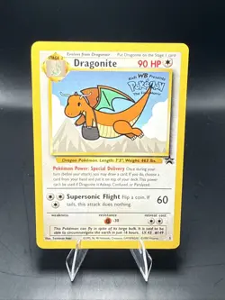 Pokemon TCG Dragonite #5 Black Star Promo, WB the First Movie, Stamped Card C - Image 2