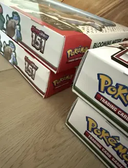 Lot Of 4 Pokemon 151 Blooming Waters Premium Collection - Image 5