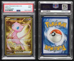 Hyper Rare - Mew ex Pokemon Scarlet & Violet 151 MEW PSA 9 MINT - Image 3