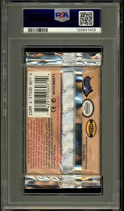 Pokemon 1999 WOTC 1st Edition Fossil Aerodactyl Sealed Booster Pack PSA 9 - Image 2