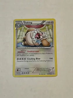 Pokemon TCG Slaking 103/124 Dragons Exalted Holo Rare 2012 LOOK!! - Image 3