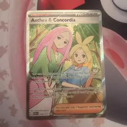 Anthea and Concordia 254/217 Ascended Heroes Pokemon TCG Full Art Trainer - Image 2