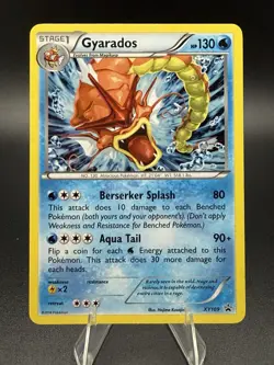 Pokemon TCG Gyarados XY109 XY Promo Holo Stage 1 130 HP Dragon 2016 - Image 1