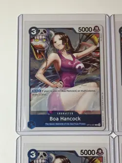 Boa Hancock OP13-051 Carrying On His Will 4 Foil Card Play Set Lot One Piece - Image 2