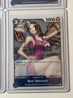 Boa Hancock OP13-051 Carrying On His Will 4 Foil Card Play Set Lot One Piece - Image 5