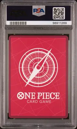 2022 ONE PIECE OP01-ROMANCE DAWN ALTERNATE ART-ERRATA MONKEY D. LUFFY PSA 10 - Image 2
