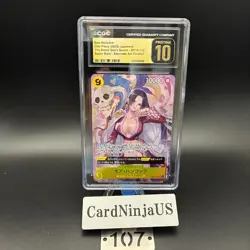 CGC 10 PRISTINE Boa Hancock OP14-112 Alternate Art OP14-112 The Azure Sea's 107 - Image 1