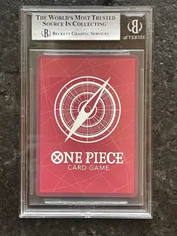Shanks (English Version 2nd Anniversary Set) OP09-001 One Piece Promo BGS 9 - Image 2