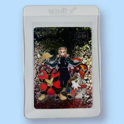 Demon Slayer Pokemon Crossover Rengoku, Infernape, Charmander HOLO Foil Card NM - Image 1