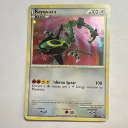 Pokemon Rayquaza 20/95 Call of Legends Holo Rare Basic 100 HP 2011 English Card - Image 1
