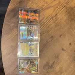 Pokemon TCG Holo Card Lot - 4 English Standard Size Cards - Image 1