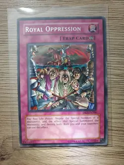 Royal Oppression- Unlimitied Rare (DB2-EN200)- Excellent- Used - Image 1