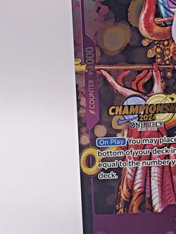 One Piece Card Game Yamato P-046 Championship 2024 Promo Card English NM - Image 2