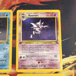 Pokemon Lot Moltres Lapras Haunter Zapdos Flareon Pidgeot 6 Cards 1st Edition - Image 4
