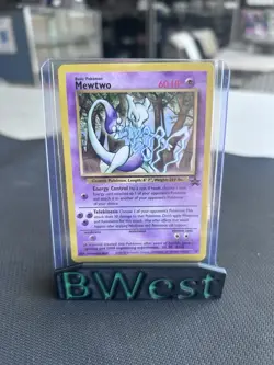 Mewtwo LP WOTC Promo 12/53 Pokemon Card - Image 1