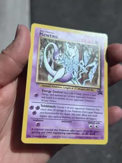 Mewtwo LP WOTC Promo 12/53 Pokemon Card - Image 5
