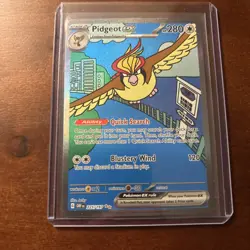 Pokemon TCG Pidgeot EX 225/197 Obsidian Flames Special Illustration Rare Card NM - Image 1