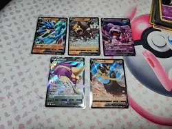 5× SWSH V CARD LOT Pokemon Card Official TCG Near Mint SWORD AND SHIELD V MAX - Image 3