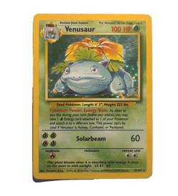 Venusaur Pokemon Card 1999 Base Set Holo Card 15/102 #15 RARE! WOTC TCG Vintage - Image 2