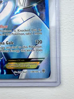 Pokemon Lugia EX Full Art Ultra Rare 134/135 Plasma Storm Team Plasma Holo Card - Image 4