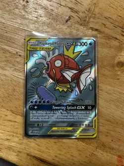 Magikarp & Wailord GX 161/181 Team Up 2019 Alt Art Tag Team Pokemon Card TCG - Image 1