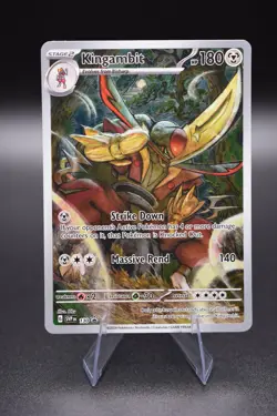 Pokemon TCG Kingambit 130 Sv: Scarlet & Violet Promo Cards Holo LP Ungraded - Image 1