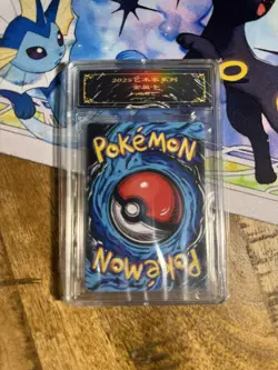 Pokemon Collectible Chinese Comic Art Card Slab SEADRA FULL Art Holo Rare - Image 3