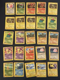 Pokemon Vintage E-Reader Card Lot X80c - Image 1