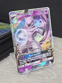 Pokemon Card TCG Mewtwo GX 39/73 - Shining Legends Sun & Moon 2017 Ultra Rare - Image 1