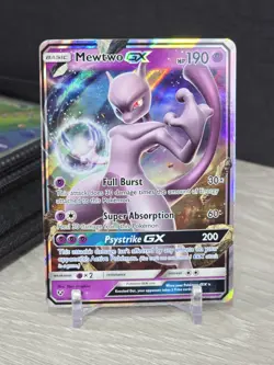 Pokemon Card TCG Mewtwo GX 39/73 - Shining Legends Sun & Moon 2017 Ultra Rare - Image 3