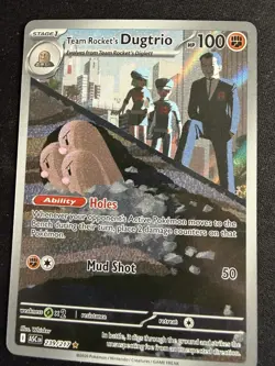 Team Rockets Dugtrio 239/217 Ascended Hereos Pokemon Card Mint Condition - Image 1