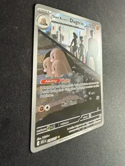 Team Rockets Dugtrio 239/217 Ascended Hereos Pokemon Card Mint Condition - Image 2