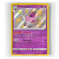 Pokemon - Polteageist - SV053/SV122 - SWSH Shining Fates - Shiny Vault Card - Image 2