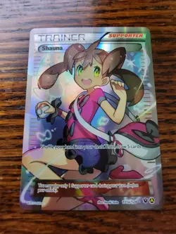 NM Shauna 111A/124 Alternate Art Holo Pokemon Card - Image 1