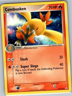 Combusken 39/110 Non Holo Holon Phantoms - Pokemon Card - NM - Image 1