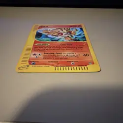 Pokemon TCG Entei Aquapolis H08/H32 Holo Rare 70 HP Card 2002 - Image 2