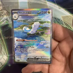 Pokemon TCG Altaria EX Holo Card Sv04: Paradox Rift 253/182 NM - Image 2