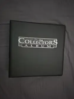 Ultra PRO Collectors Album Binder 3 Ring w/ 65 Card Sleeves Trading Card Folder - Image 1