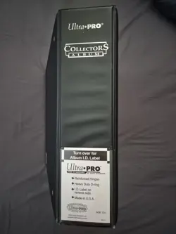 Ultra PRO Collectors Album Binder 3 Ring w/ 65 Card Sleeves Trading Card Folder - Image 2