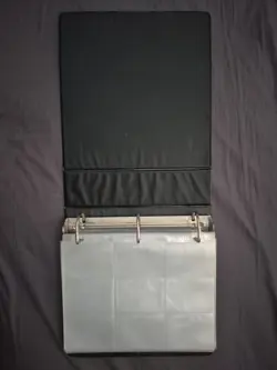 Ultra PRO Collectors Album Binder 3 Ring w/ 65 Card Sleeves Trading Card Folder - Image 3