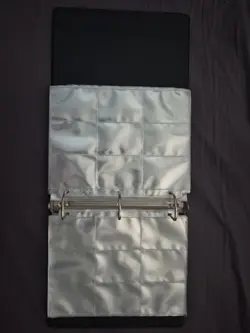 Ultra PRO Collectors Album Binder 3 Ring w/ 65 Card Sleeves Trading Card Folder - Image 4