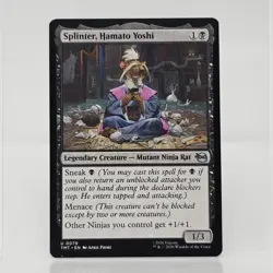 Splinter, Hamato Yoshi 0079 MTG Teenage Mutant Ninja Turtles Regular - Image 1